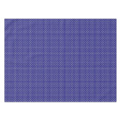 Nappe CHEX TABLECLOTH EN COTON BLEU 4 FONDS 52 x 70 po (Devant (Horizontal))