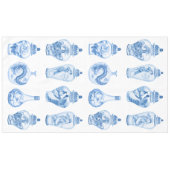 Nappe Chic Bleu Blanc Chinoiserie Porcelain Ginger Jars (Devant (Horizontal))