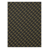 Nappe Chic brillant d'or de noir d'étoile d'arbre de (Devant)