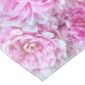 Nappe Chic Chic Pink Pastel Peonies roses (Angle)