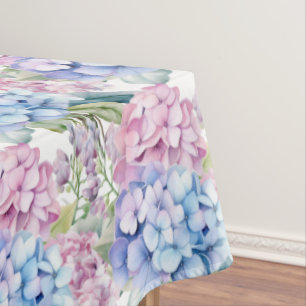 Nappe Chic couleur printemps Hydrangeas