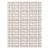 Nappe Chic Festive Joy Rouge Poinsettia Wreath Noël (Devant)