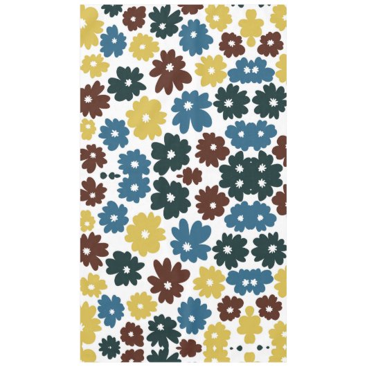 Nappe Chic Floral Moderne (Devant)