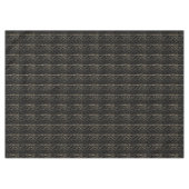 Nappe Chic Gold et Black Art Déco Motif feuilleté Classy (Devant (Horizontal))