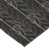 Nappe Chic Gold et Black Art Déco Motif feuilleté Classy (Angle)