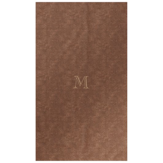 Nappe Chic look Cuivre Cuir Cuir (Devant)