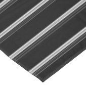 Nappe Chic noir rayé (Angle)