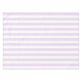 Nappe Chic rayures pastel violet printemps été (Devant (Horizontal))