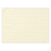 Nappe Chic Rétro Motif Vichy Jaune Clair Printemps (Devant (Horizontal))