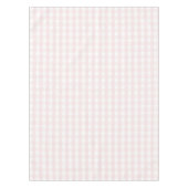 Nappe Chic Retro Pastel Pink Gingham Pattern Spring (Devant)