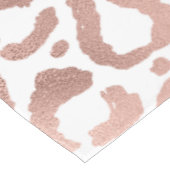 Nappe Chic Rose Gold Leopard Cheetah Poster de animal (Angle)