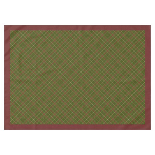Nappe Chic Thanksgiving Tartan Tablecloth Rustic Fall (Devant (Horizontal))