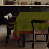 Nappe Chic Thanksgiving Tartan Tablecloth Rustic Fall