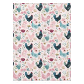 Nappe Chickens Cottagecore  (Devant)