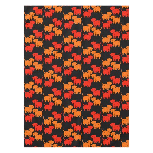Nappe Chien allemand Dachshund Motifs (Devant)