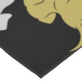 Nappe Chien allemand Dachshund Motifs (Angle)