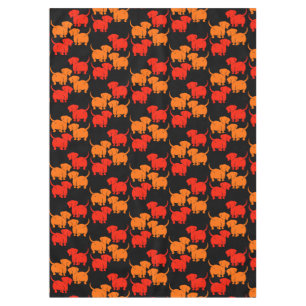 Nappe Chien allemand Dachshund Motifs