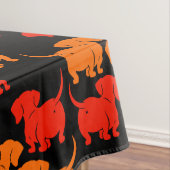 Nappe Chien allemand Dachshund Motifs (In Situ)