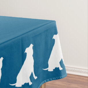 Nappe Chien Baby shower Pit Pitbull Blue Boy