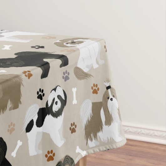 Nappe Chien Chien Chien Chien Chien Chien Paws et Os (In Situ)