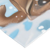 Nappe Chien d'hiver belge Malinoi Wonderland Noël (Angle)