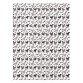 Nappe Chien et empreintes de pattes mignons (Devant)