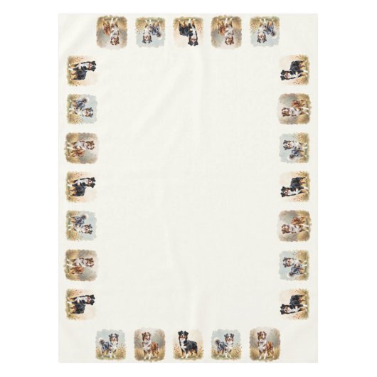Nappe Chiens australiens (Devant)