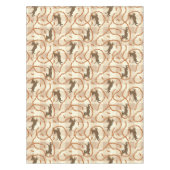 Nappe chiens chanceux avec l'arrière - plan de saucisses (Devant)