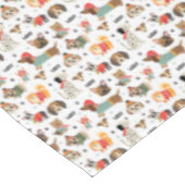 Nappe Chiens de fête dans le Motif de Sweaters de vacanc (Angle)