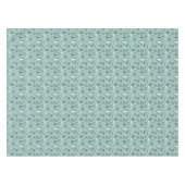Nappe Chiens de Fêtes en Motif de pulls de Noël (Devant (Horizontal))