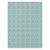 Nappe Chiens de Fêtes en Motif de pulls de Noël (Devant)