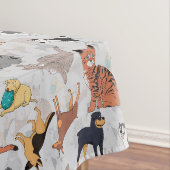 Nappe Chiens Et Chats Cutes Design Motif (In Situ)