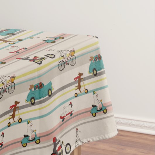 Nappe Chiens se déplaçant dans les véhicules Motif (In Situ)