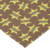 Nappe Chiffre de table de badge Country Sheriffs (Angle)