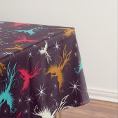 Nappe Chiffre motif d'oiseaux de Phoenix (In Situ)