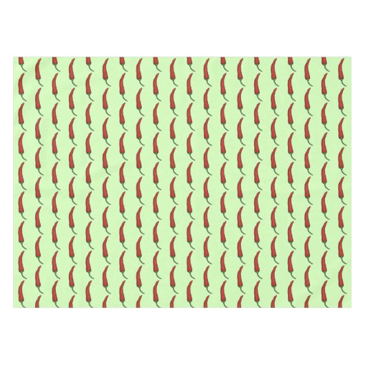 Nappe Chili Chilien épicé Rouge Poivre Pied de page Impr (Devant (Horizontal))