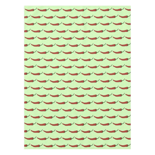 Nappe Chili Chilien épicé Rouge Poivre Pied de page Impr (Devant)