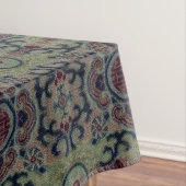 Nappe Chinois Qing Dynastie Flower Brocade Motif (In Situ)