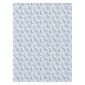 Nappe Chinoiserie Grue Bleue (Devant)