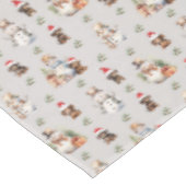 Nappe Chiots de Dachshund : Chapeaux de Père Noël, Holly (Angle)