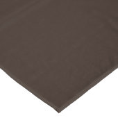 Nappe Chocolat foncé, Brown solide, Brown foncé (Angle)