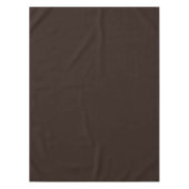 Nappe Chocolat foncé, Brown solide, Brown foncé (Devant)