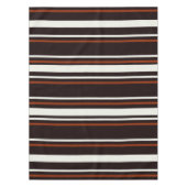 Nappe Chocolat foncé rayures Brown (Devant)