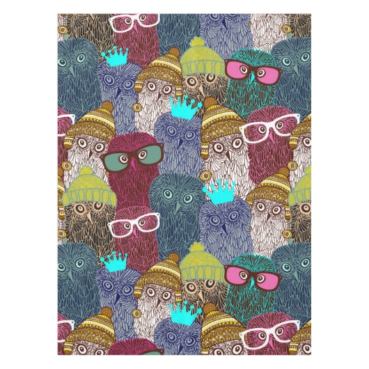 Nappe Chouette dans la couronne (Devant)