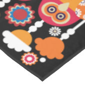 Nappe Chouette d'art populaire (Angle)