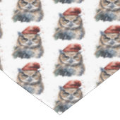 Nappe Chouette d'hiver enchantée, personnalisée (Angle)