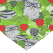 Nappe Chouette en roses rouges (Angle)