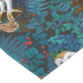 Nappe Chouettes, fougères, chênes et baies 3 (Angle)