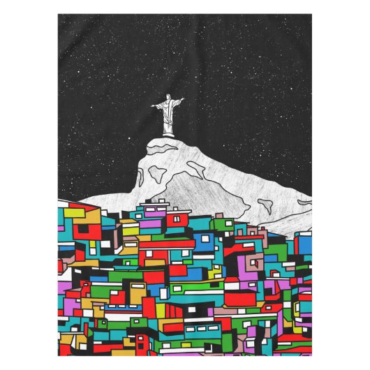 Nappe Christ Rédempteur Rio de Janeiro (Devant)