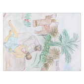 Nappe Christian Artwork Le bon samaritain (Devant (Horizontal))
